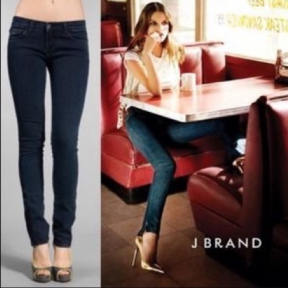 J BRAND The Deal Skinny Leg with Zippers Tyro Wash
